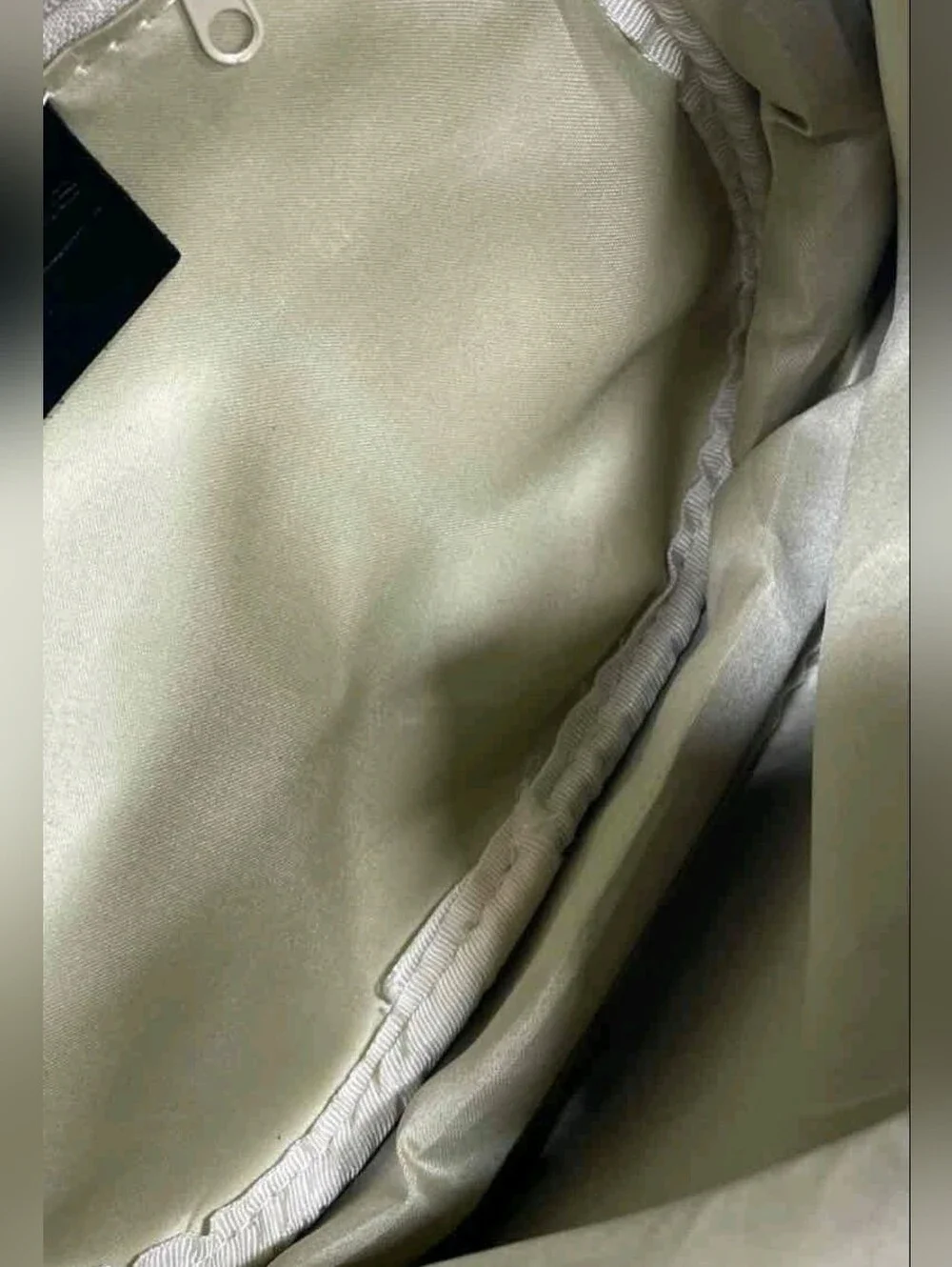 Andrea Cardone Gray Crossbody Bag & Dust Bag